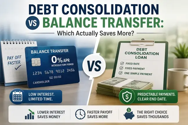 Consolidation vs Balance Transfer
