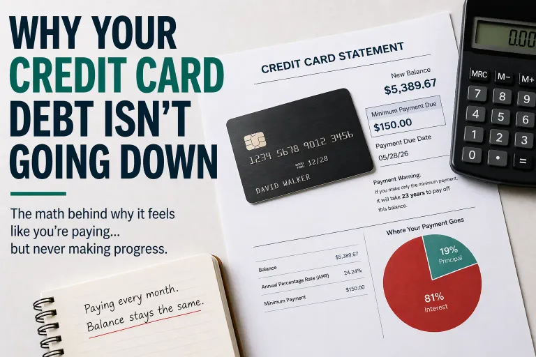 Why Credit Card Debt Won't Go Down