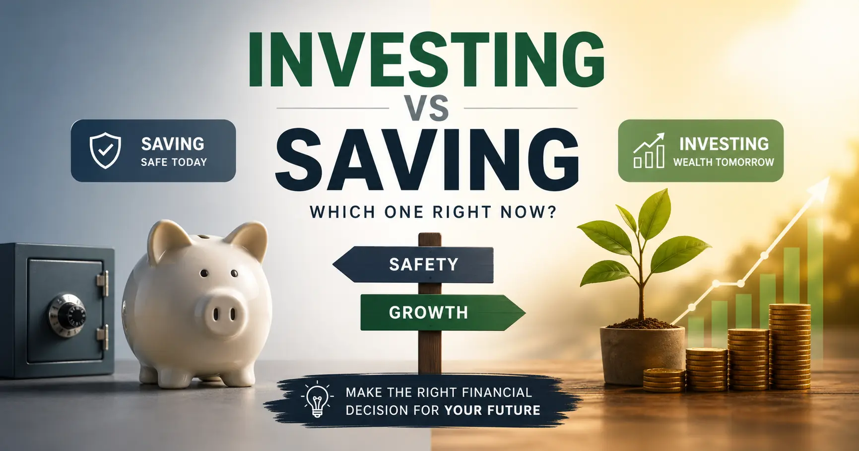 Investing vs. Saving: Which First?